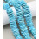 8mm - Chapelet pierre - Howlite blanche