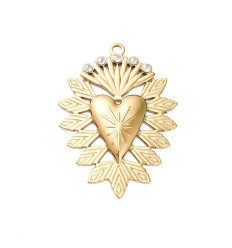 Pendentif coeur ex-voto