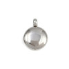 Pendentif oeil articulé + zircon vert