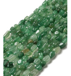 Chapelet pierre - jade teinté 4mm