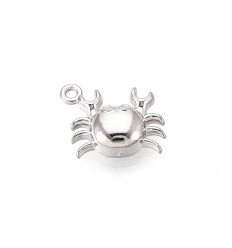 Pendentif oeil articulé + zircon vert