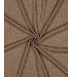 Tissu jacquard bio "Leaf" - Mind The Maker