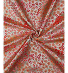 Tissu jacquard bio "Leaf" - Mind The Maker