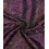 Jacquard fleurs dalia violet