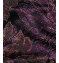 Tissu jacquard bio "Leaf" - Mind The Maker