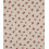 double gaze beige petites fleurs biologique