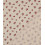 double gaze beige petites fleurs biologique