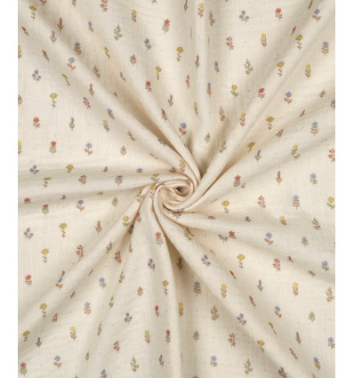 double gaze petites fleurs