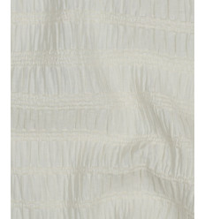 Jacquard de viscose surbrodé noir