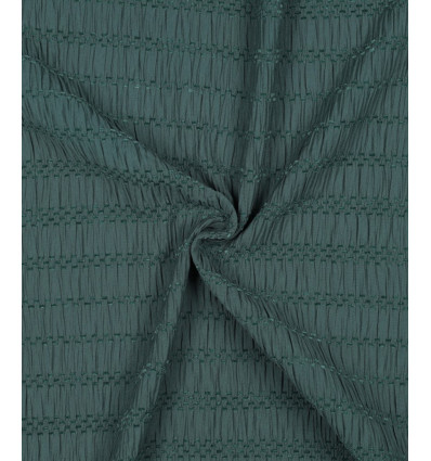 Jacquard de viscose surbrodé