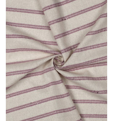 Tissu jacquard bio "Leaf" - Mind The Maker