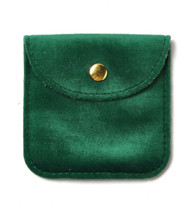 8x8cm - Pochette de rangement velours pour bijoux (1pc)