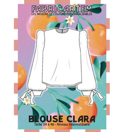 Patron blouse "Clara" - Fabricartem