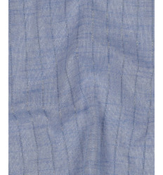 Tissu jacquard bio "Leaf" - Mind The Maker