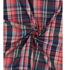 Tissu jacquard bio "Leaf" - Mind The Maker