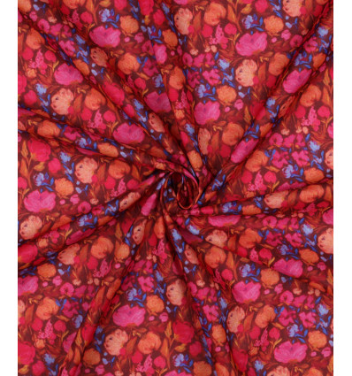 Tissu jacquard bio "Leaf" - Mind The Maker