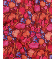Tissu jacquard bio "Leaf" - Mind The Maker