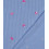 Popeline rayée coeurs sequins brodés