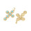 Pendentif pastille inoxydable poinçonnée