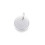 Ø10mm - Pendentif médaille avec anneau (1pc)