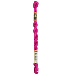 Fils à broder jaune fluo