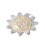 Pendentif grand soleil avec visage