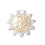 Pendentif grand soleil avec visage