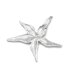 Pendentif pastille inoxydable poinçonnée