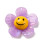 pendentif grosse fleur en résine