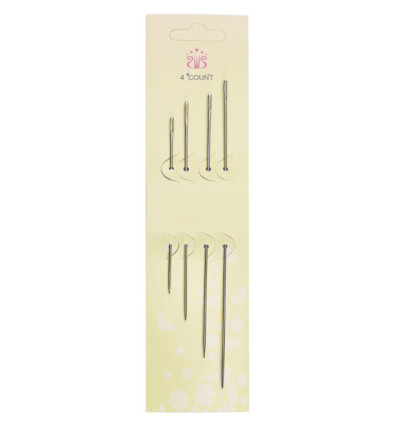 Set grandes aiguilles à coudre (4 pcs)