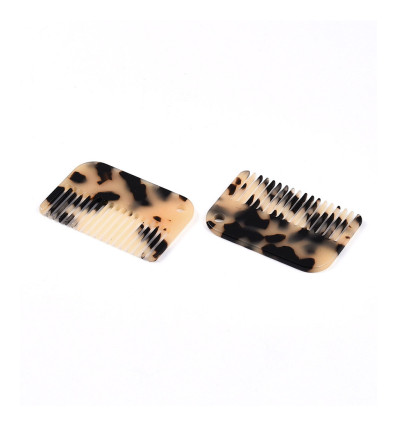Pendentif plexi peigne