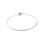 Bracelet jonc extra fin avec boule