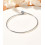 Bracelet jonc extra fin avec boule