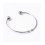 Bracelet jonc extra fin deux boules