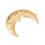 Pendentif grande lune avec visage
