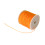 Fil de jade/nylon tressé - orange 