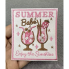 Ecusson patch rectangle "Summer Babe"