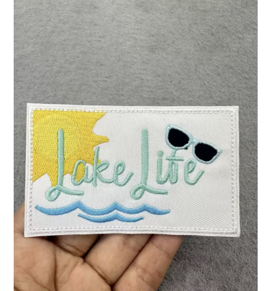 Ecusson patch rectangle "Summer Babe"