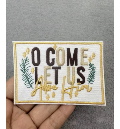 Ecusson patch rectangle "Summer vibes"