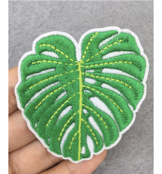 Ecusson feuille monstera