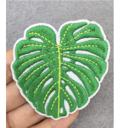 Ecusson feuille monstera