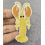 Ecusson homard jaune