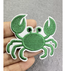 Ecusson crabe vert