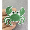 Ecusson crabe vert