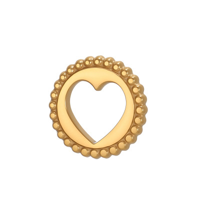 Pendentif médaille coeur