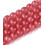 6mm - Chapelet perles en acrylique lisse