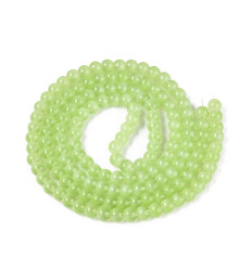 10mm - Chapelet perles en acrylique lisse