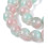 10mm - Chapelet perles en acrylique lisse