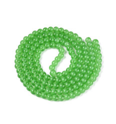 10mm - Chapelet perles en acrylique lisse