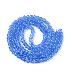 10mm - Chapelet perles en acrylique lisse